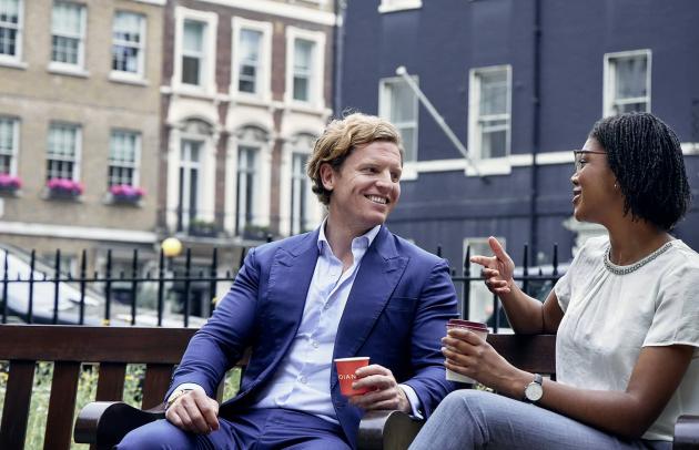 Talents at EUAM Ltd London office chatting